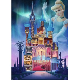 Puzzle Ravensburger Castelli Disney: Cenerentola 1000 Pezzi Ravensburger - 1