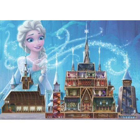 Puzzle Ravensburger Castelli Disney: Elsa in 1000 pezzi Ravensburger - 1