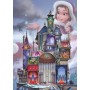 Puzzle Ravensburger Castelli Disney: Belle di 1000 pezzi Ravensburger - 1