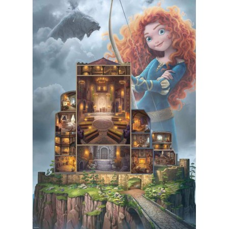 Puzzle Ravensburger Castelli Disney: Merida 1000 pezzi Ravensburger - 1