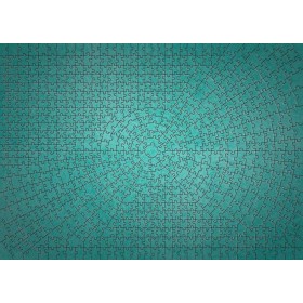 Puzzle Ravensburger Verde krypt, menta metallizzata di 736 pezzi Ravensburger - 1