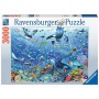 Puzzle Ravensburger Un colorato mondo sottomarino di 3000 pezzi Ravensburger - 2
