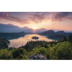 Puzzle Ravensburger Lago di Bled, Slovenia di 3000 pezzi Ravensburger - 2