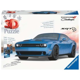 Puzzle 3D Ravensburger Dodge Challenger Blu 163 Pezzi Ravensburger - 1