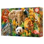 Puzzle Educa Collage di animali selvatici di 500 pezzi Puzzles Educa - 4