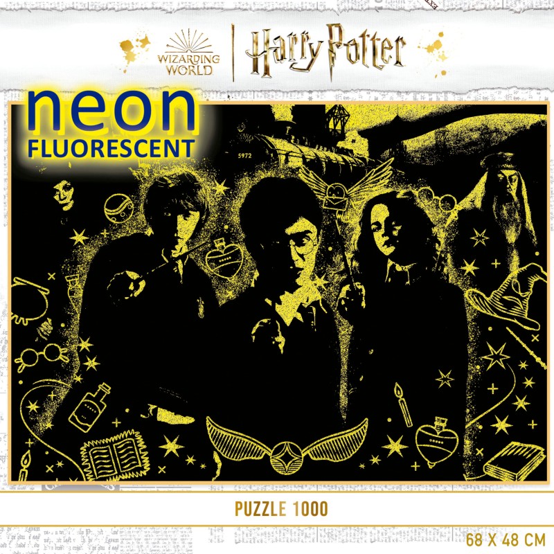 Warner Bros - Harry Potter : Puzzle valise de 1000 pièces