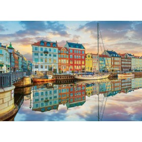 Puzzle Educa Copenaghen Porto di 2000 Pezzi Puzzles Educa - 1