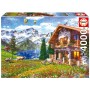 Puzzle Educa Casa nelle Alpi 4000 pezzi Puzzles Educa - 2