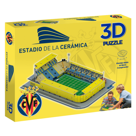 Puzzle Estadio 3D De La Cerámica Villarreal CF Con Luce ElevenForce - 1