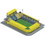 Puzzle Estadio 3D De La Cerámica Villarreal CF Con Luce ElevenForce - 4