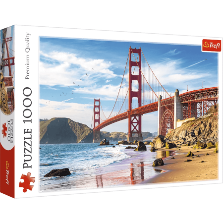 Puzzle Trefl Ponte del Golden Gate, San Francisco, Stati Uniti d'America 1000 pezzi Puzzles Trefl - 1