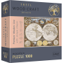 Puzzle Trefl Mappa in legno del mondo antico 1000 pezzi Puzzles Trefl - 2