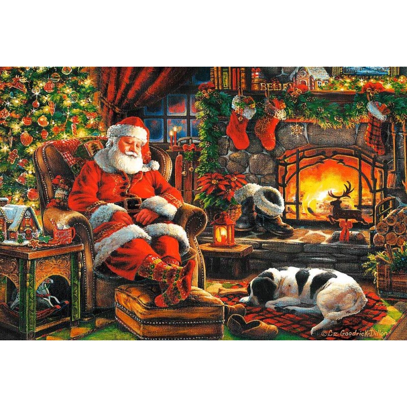 MEATRN Puzzle In Legno 200 Pezzi Per Adulti | Tema Babbo Natale