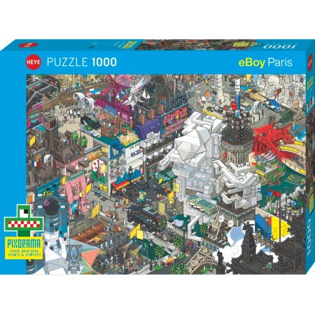 Puzzle Heye Ricerca di Parigi di 1000 pezzi Heye - 1