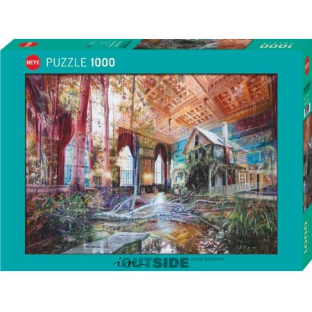 Puzzle Heye Casa dell'intruso 1000 pezzi Heye - 1