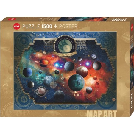 Puzzle Heye Mondo spaziale da 1500 pezzi Heye - 1