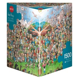 Puzzle Heye Leggende di tutti i tempi 1500 pezzi Heye - 1