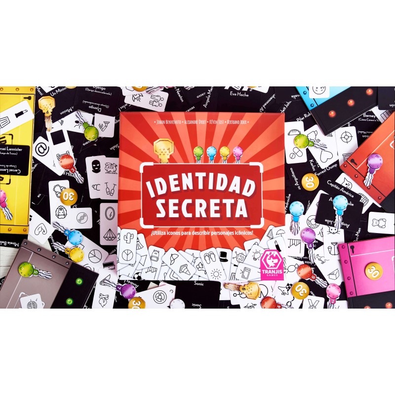 Secret Identity Board Game Indovina e rivela i personaggi kubekings