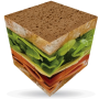 V-Cube 3x3 Sandwich V-Cube - 3