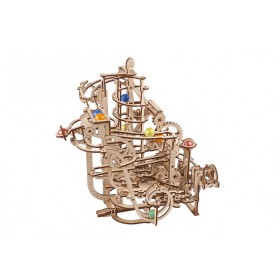 Pista di marmo con ascensore a spirale - UgearsModels Ugears Models - 1