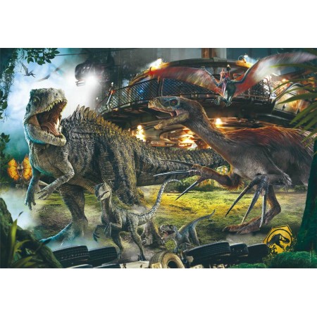 Clementoni Puzzle Case Jurassic World 3 da 1000 pezzi Clementoni - 1