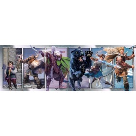 Puzzle Clementoni Panorama Dungeons and Dragons 1000 Pezzi Clementoni - 2