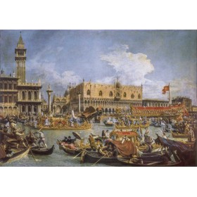 Puzzle Clementoni Ritorno del Bucintoro nel giorno dell'Ascensione 1000 pezzi Clementoni - 1