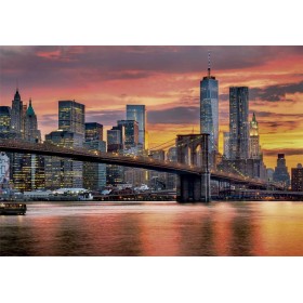 Puzzle Clementoni East River al tramonto 1500 pezzi Clementoni - 1