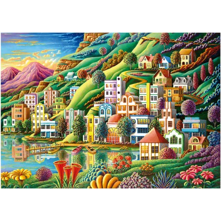 Educa Puerto Escondido Puzzle 500 pezzi Puzzles Educa - 1