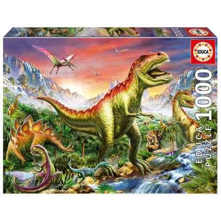 Educa Puzzle della foresta giurassica 1000 pezzi Puzzles Educa - 1