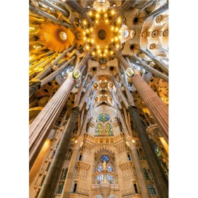 Educa Puzzle Interno della Sagrada Familia da 1000 pezzi Puzzles Educa - 1