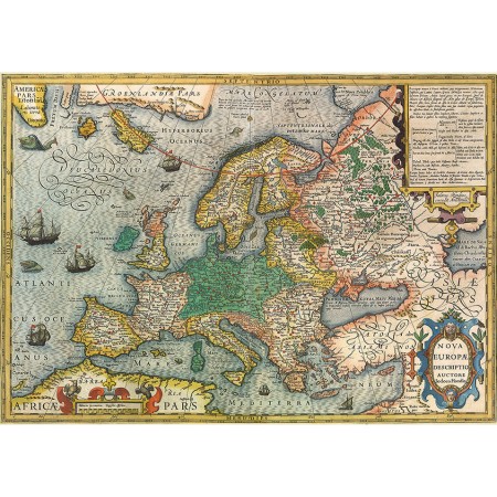 Educa Puzzle Mappa dell'Europa antica 1000 pezzi Puzzles Educa - 1