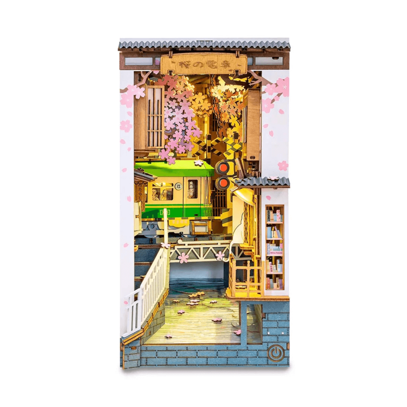 Kit per libri in legno 3D - Costruire Tokyo in primavera Kit per libri in legno 3D - Costruire Tokyo in primavera