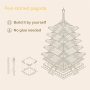 Robotime Pagoda a cinque piani Robotime - 5
