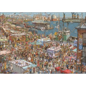 Puzzle Heye Pesce Fresco Scatola Triangolare 2000 Pezzi Heye - 1