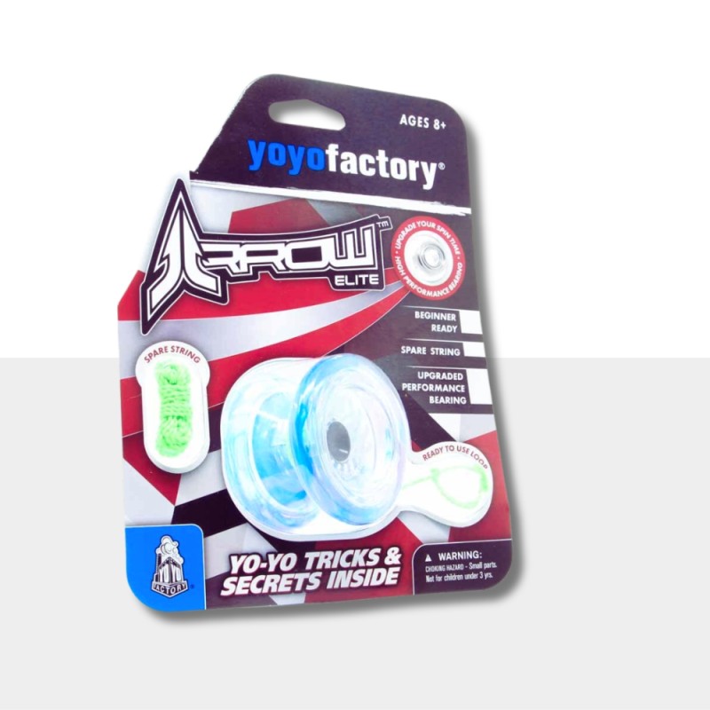 YOYO FACTORY Catchy LED Kendama - Transparente/Blu/Rosso (Giocattolo T