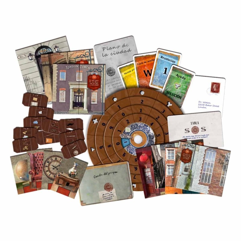 Sherlock Holmes Consulente Investigativo. Gioco da tavolo - Asmodee - Giochi di ruolo e strategia - Giocattoli