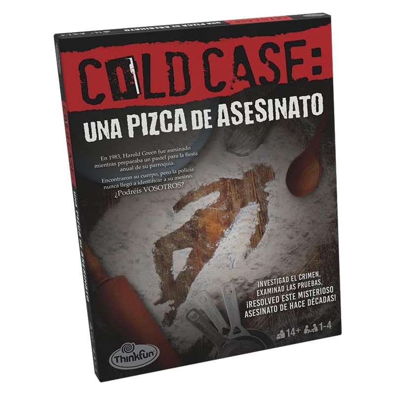 ThinkFun - Cold Case 3: Escape Room | Adult Board Games | Case To Solve In Italian | Escape Room Board Game | Investigative Games | Italian Edition | Gift Ideas