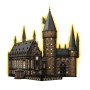 Puzzle 3D del Castello di Hogwarts - La Sala Grande - Edizione notturna 643 pezzi Ravensburger - 4