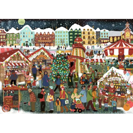 Puzzle Ravensburger del mercatino di Natale 1000 pezzi Ravensburger - 1