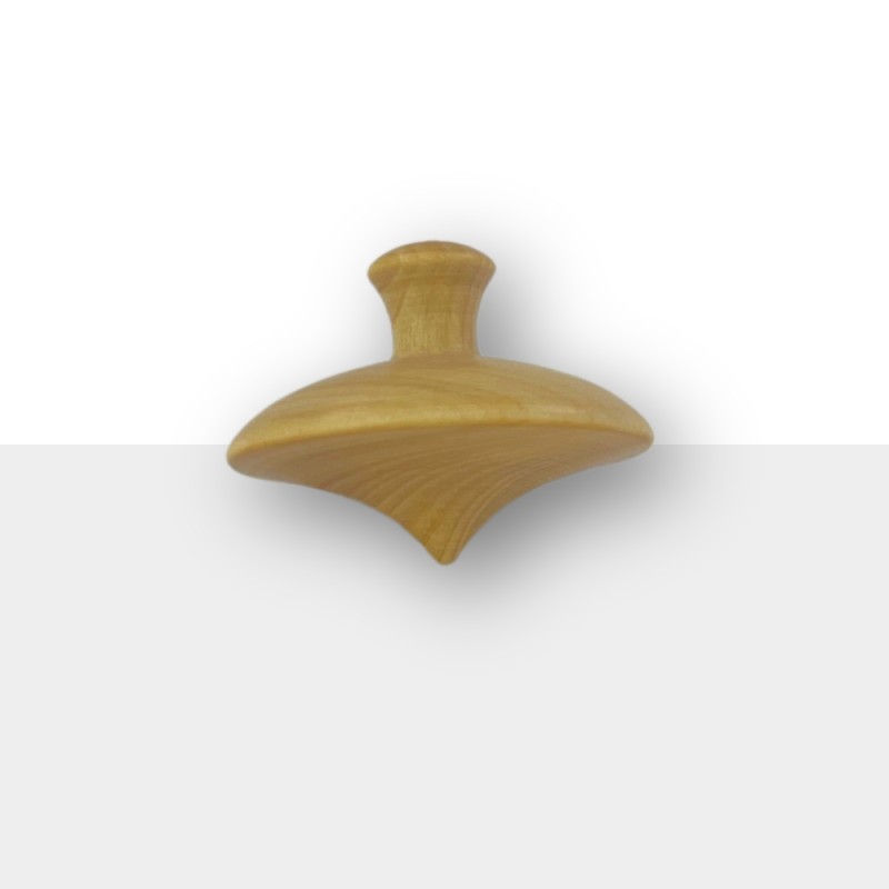 Trottola in legno fatta a mano - Divertimento senza tempo - Kubekings