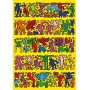 Puzzle Clementoni Keith Haring 1 di 1000 pezzi Clementoni - 2