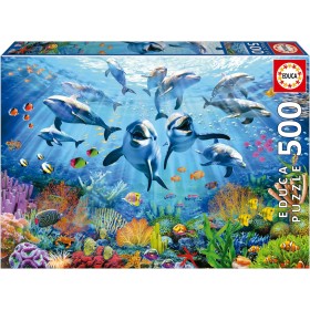 Educa Party Sotto il mare Puzzle 500 pezzi Puzzles Educa - 1