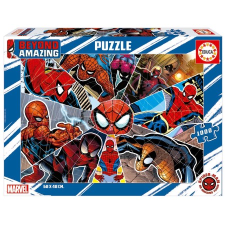 Educa Spiderman Beyond Amazing Puzzle 1000 Pezzi Puzzles Educa - 1