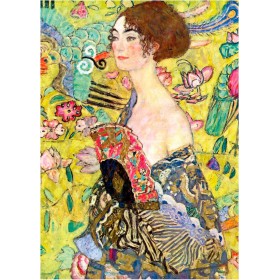 Educa Puzzle Signora con ventaglio 1000 pezzi Puzzles Educa - 1