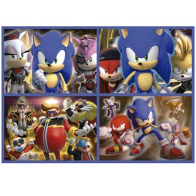 Educa Sonic Neon Multi Puzzle Progressivo 50+80+100+150 Pezzi Puzzles Educa - 1