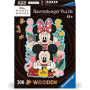 Puzzle Ravensburger Disney Mickey & Minnie in Legno da 300 Pezzi Ravensburger - 1