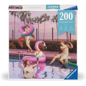 Puzzle Ravensburger Poolparty da 200 Pezzi Ravensburger - 1