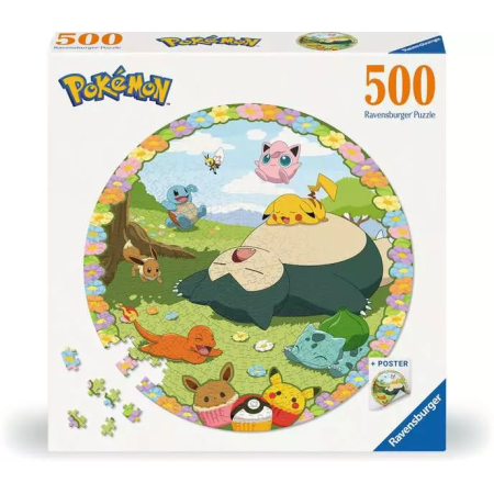 Puzzle Ravensburger Pokémon Circolare 500 Pezzi Ravensburger - 1