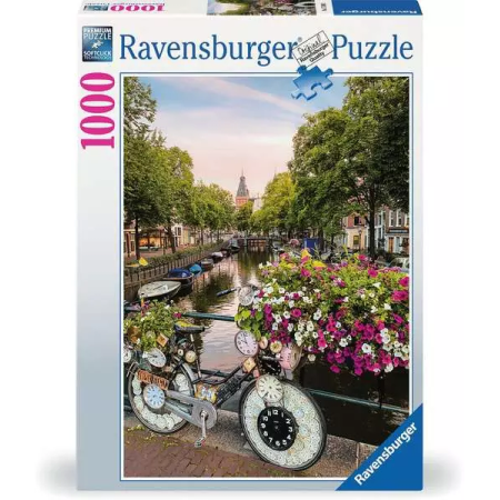 Puzzle Ravensburger Bicicletta ad Amsterdam da 1000 Pezzi Ravensburger - 1